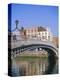 Halfpenny Bridge and River Liffey, Dublin, Ireland/Eire-Firecrest Pictures-Premier Image Canvas
