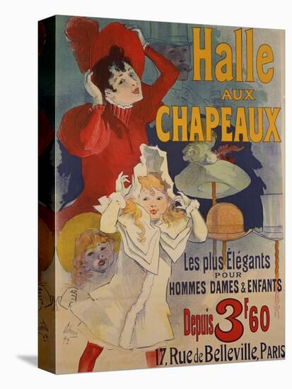 Halle aux Chapeaux, circa 1892-Jules Chéret-Premier Image Canvas
