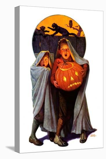 "Halloween Scare,"November 2, 1935-Frederic Stanley-Premier Image Canvas