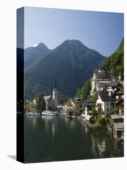 Hallstatt and Hallstatter See, Salzkammergut, Austria-Demetrio Carrasco-Premier Image Canvas