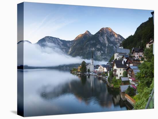 Hallstatt, Hallstattersee, Oberosterreich, Upper Austria, Austria-Doug Pearson-Premier Image Canvas