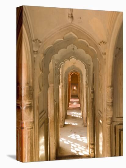 Hallway of The Palace of the Winds, India-Walter Bibikow-Premier Image Canvas