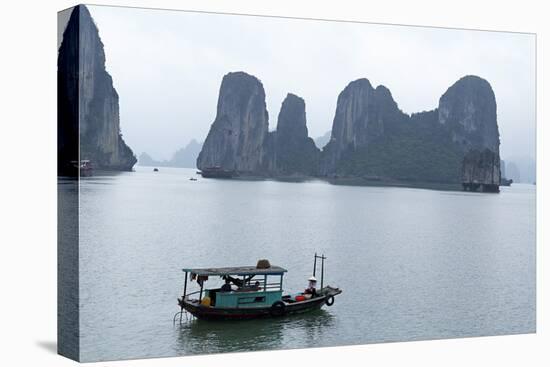 Halong (Ha Long) Bay, UNESCO World Heritage Site, Vietnam, Indochina, Southeast Asia, Asia-Bruno Morandi-Premier Image Canvas