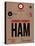 HAM Hamburg Luggage Tag 1-NaxArt-Stretched Canvas