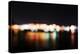 Hamburg Harbour in the Evening, Lights, Hamburg, Germany, Europe-Axel Schmies-Premier Image Canvas