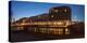 Hamburg, Panorama, Alster Arcades, in the Evening-Catharina Lux-Premier Image Canvas