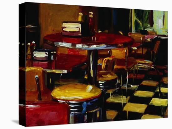 Hamburger Joint-Pam Ingalls-Stretched Canvas