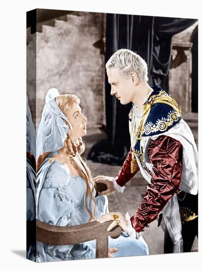 Hamlet, Jean Simmons, Laurence Olivier, 1948-null-Stretched Canvas