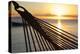 Hammock and Beach at Sunset-Frank Fell-Premier Image Canvas