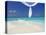 Hammock Hanging in Shallow Clear Water, the Maldives, Indian Ocean, Asia-Sakis Papadopoulos-Premier Image Canvas