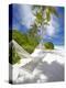 Hammock on Empty Tropical Beach, Maldives, Indian Ocean, Asia-null-Premier Image Canvas