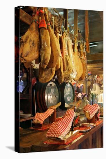 Hams for Sale, Casa De Miranda, Puerto De La Cruz, Tenerife, Canary Islands, 2007-Peter Thompson-Premier Image Canvas