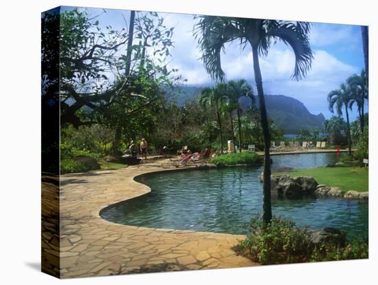 Hanalei Bay Resort, Princeville, Kauai, Hawaii, USA-Charles Sleicher-Premier Image Canvas