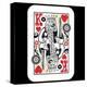 Hand Drawn Deck Of Cards, Doodle King Of Hearts-Andriy Zholudyev-Stretched Canvas