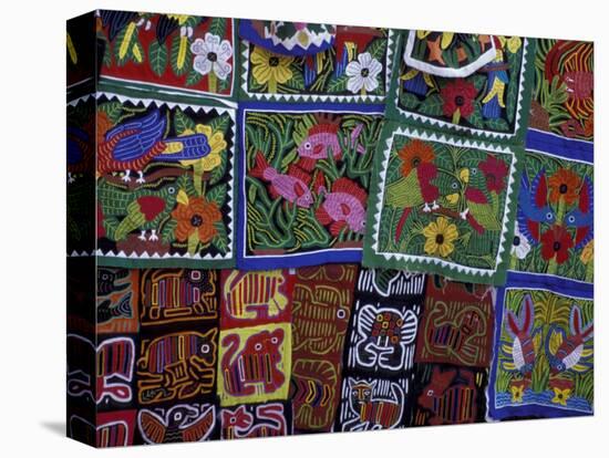 Hand-Stitched Molas, Kuna Indian, San Blas Islands, Panama-Cindy Miller Hopkins-Premier Image Canvas