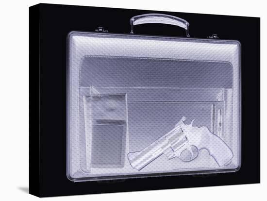 Handgun In Briefcase, Simulated X-ray-Mark Sykes-Premier Image Canvas