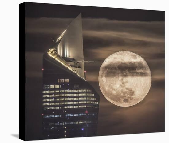 Handling The Supermoon-Faisal Alnomas-Stretched Canvas