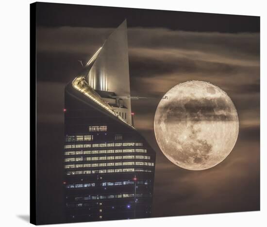 Handling The Supermoon-Faisal Alnomas-Stretched Canvas