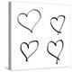 Handmade Hearts I-SD Graphics Studio-Stretched Canvas