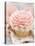 Hands Holding Cupcake with Marzipan Rose-null-Premier Image Canvas