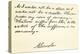 Handwriting and Signature of Abraham Lincoln-null-Premier Image Canvas