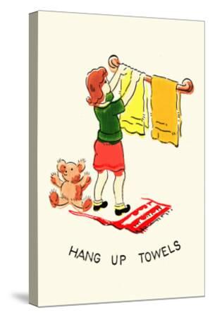 Hang Up Towels Art Print Art Com