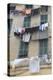 Hanging Laundry, Ventimiglia, Medieval, Old Town, Liguria, Imperia Province, Italy, Europe-Wendy Connett-Premier Image Canvas