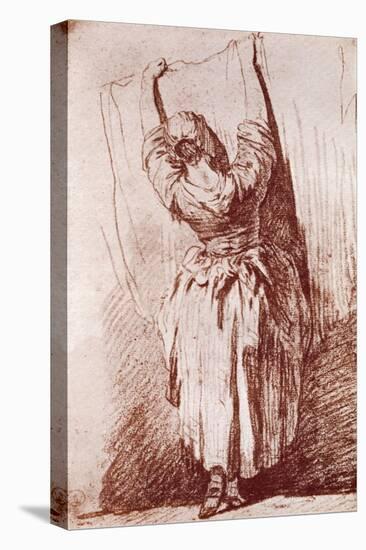 Hanging Up the Washing, 1913-Jean-Baptiste Simeon Chardin-Premier Image Canvas
