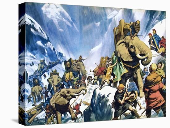 Hannibal Crossing the Alps-Mcbride-Premier Image Canvas