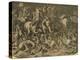 Hannibal's Elephants Attacking Roman Legions-null-Premier Image Canvas