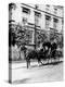 Hansom Cab (B/W Photo)-English Photographer-Premier Image Canvas