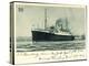 Hapag, S.S. Hamburg, New York, 1936, Dampfschiff-null-Premier Image Canvas