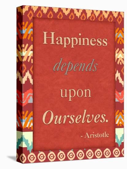 Happiness Ourselves-Nicholas Biscardi-Stretched Canvas