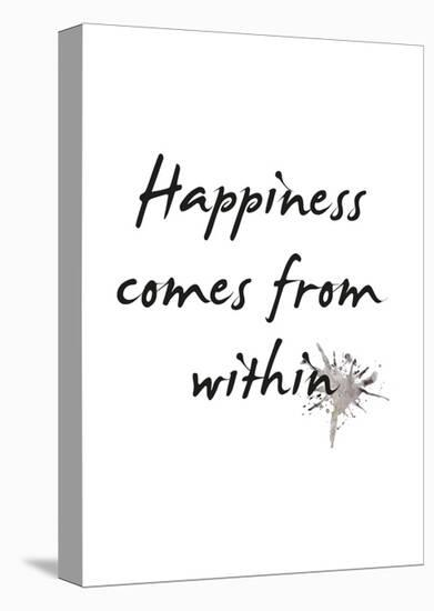 Happiness-Design Fabrikken-Stretched Canvas