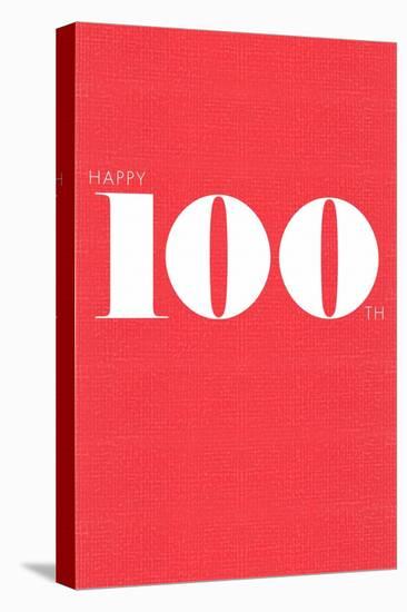 Happy 100th-null-Stretched Canvas