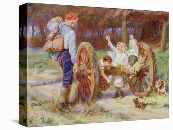 Happy as the Days are Long-Frederick Morgan-Premier Image Canvas