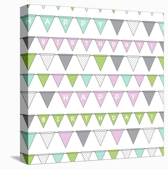 Happy Birthday Bunting Girl-Joanne Paynter Design-Premier Image Canvas