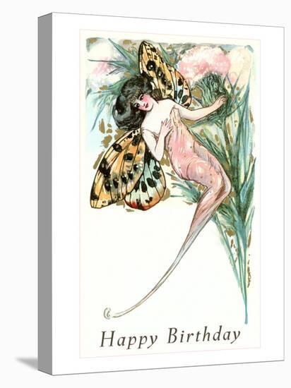 Happy Birthday, Butterfly Lady-null-Stretched Canvas
