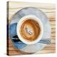 Happy Death by Coffee-Jennifer Redstreake Geary-Stretched Canvas