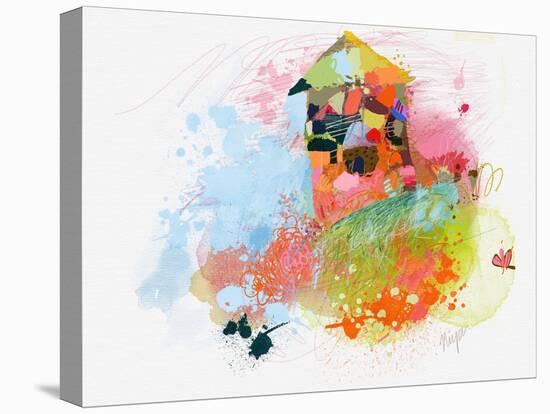 Happy House-Niya Christine-Stretched Canvas