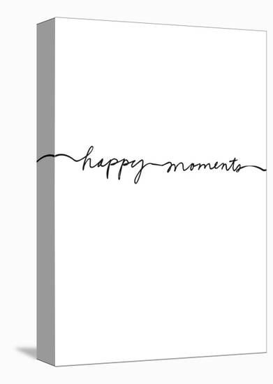 Happy Moments-Design Fabrikken-Stretched Canvas