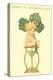 Happy St. Patrick's Day, Baby on Hourglass-null-Stretched Canvas