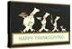 Happy Thanksgiving, Procession of Chefs-null-Stretched Canvas