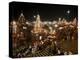 Har-Ki-Pauri Lit Up at Night During the Kumbh Mela, Haridwar, Uttarakhand, India, Asia-null-Premier Image Canvas