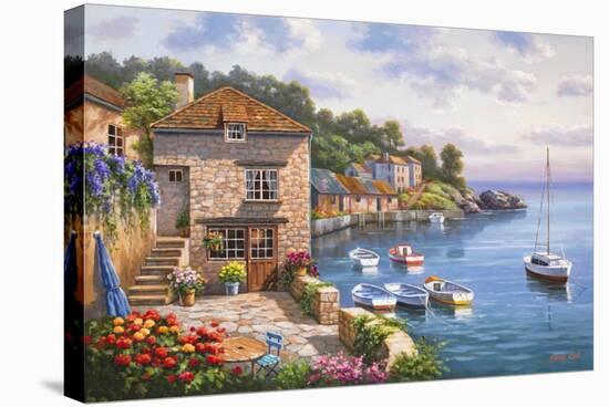 Harbor Garden-Sung Kim-Stretched Canvas