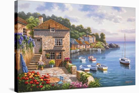 Harbor Garden-Sung Kim-Stretched Canvas