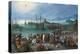 Harbor Scene with St. Paul's Departure from Caesarea, 1596-Jan the Elder Brueghel-Premier Image Canvas