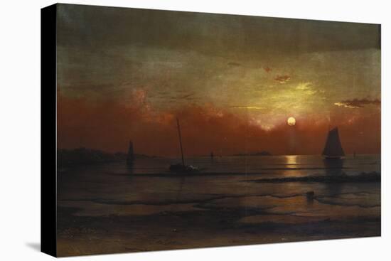 Harbor View at Sunset-Martin Johnson Heade-Premier Image Canvas