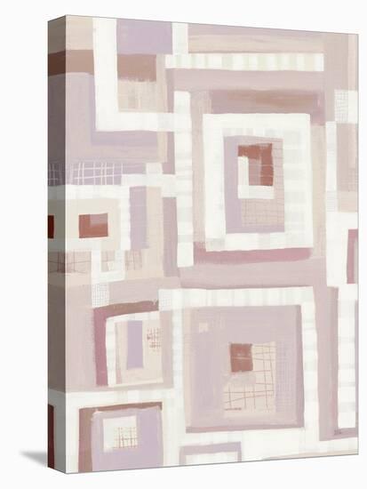 Harbor Windows VII Blush-Melissa Averinos-Stretched Canvas