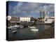 Harbour and Church, Madalena, Pico, Azores, Portugal, Atlantic, Europe-Ken Gillham-Premier Image Canvas